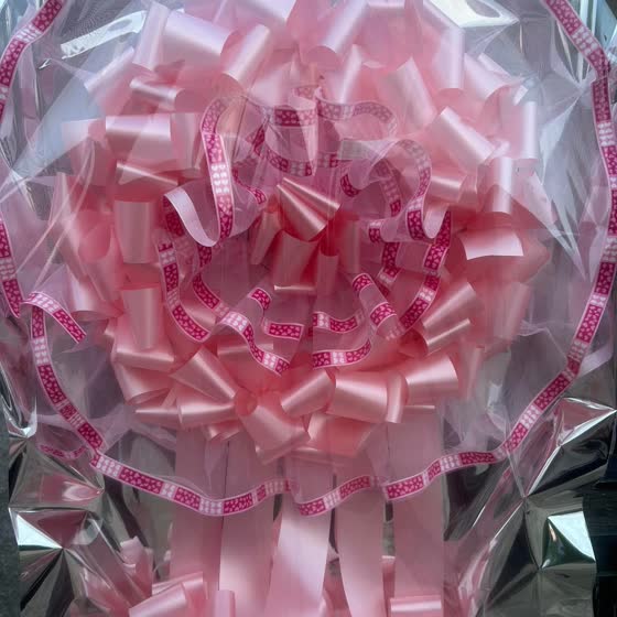 Tondo rosa, pronto in confezione